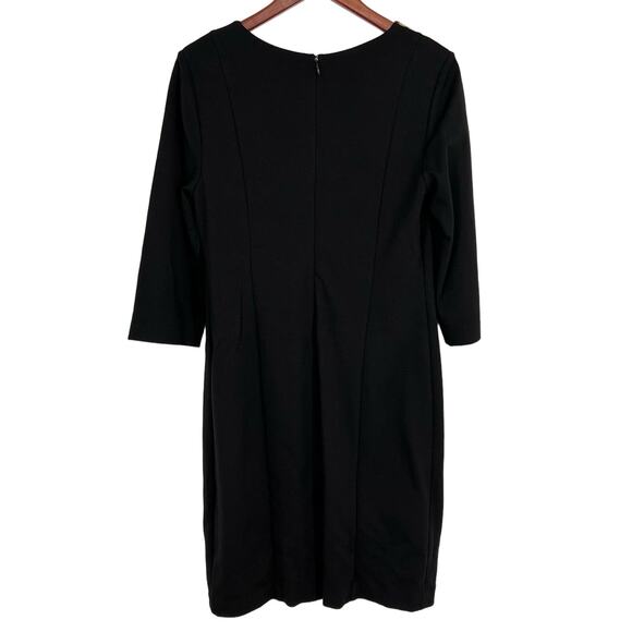 NEW NWT Chicos So Slimming 0.5 Small/Medium Black Business Dress Leopard Dinner - Picture 8 of 8